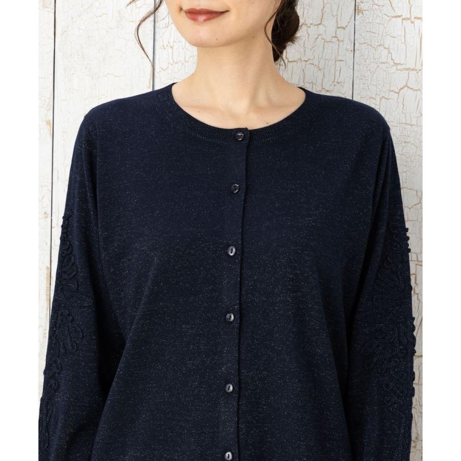 Sab Street 【大きいサイズ】 9号・15号(M・3L) フラワーテープ刺繍