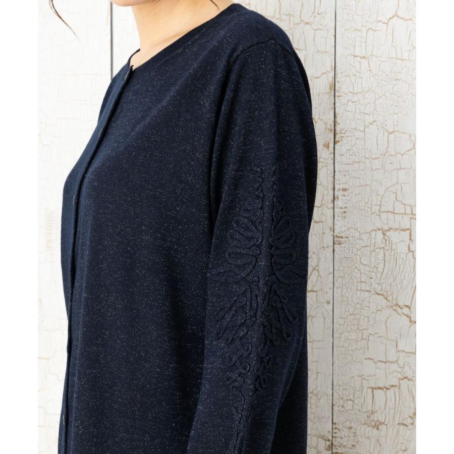 Sab Street 【大きいサイズ】 9号・15号(M・3L) フラワーテープ刺繍