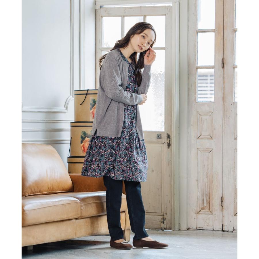 Sab Street 【大きいサイズ】 9号・15号(M・3L) フラワーテープ刺繍