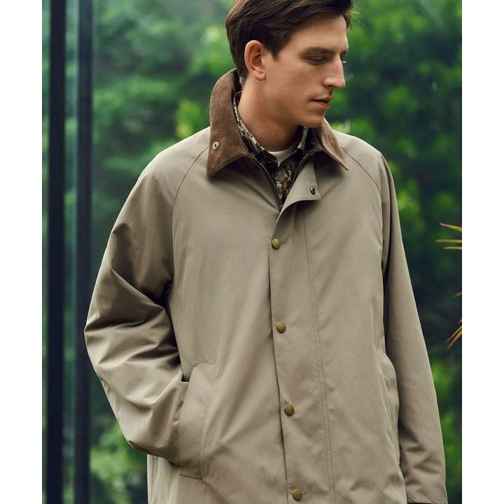 【Barbour/バブアー 別注】EXMOORベースピーチスキンコートの画像