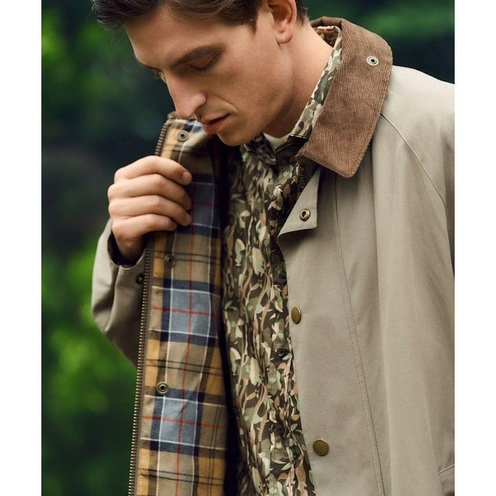 【Barbour/バブアー 別注】EXMOORベースピーチスキンコートの画像