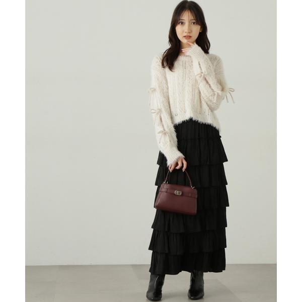 PROPORTION BODY DRESSING ティアードフリルスカート 24AW