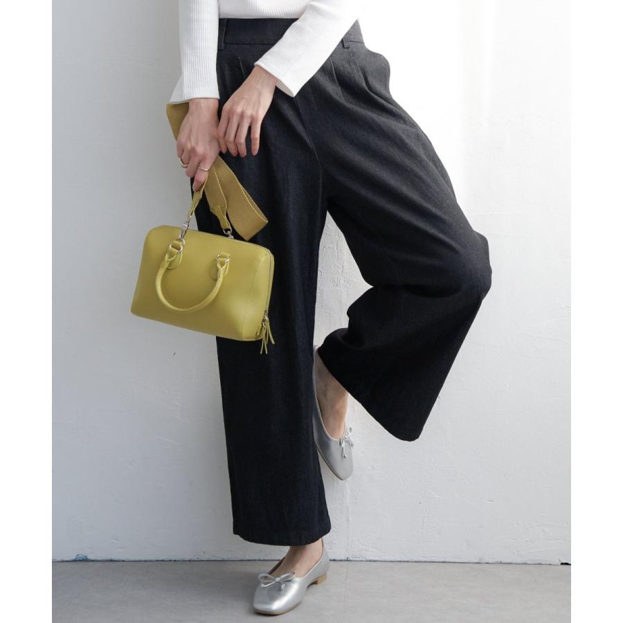 ikka フロントタックワイドパンツ : マルイ(丸井)Yahoo!店