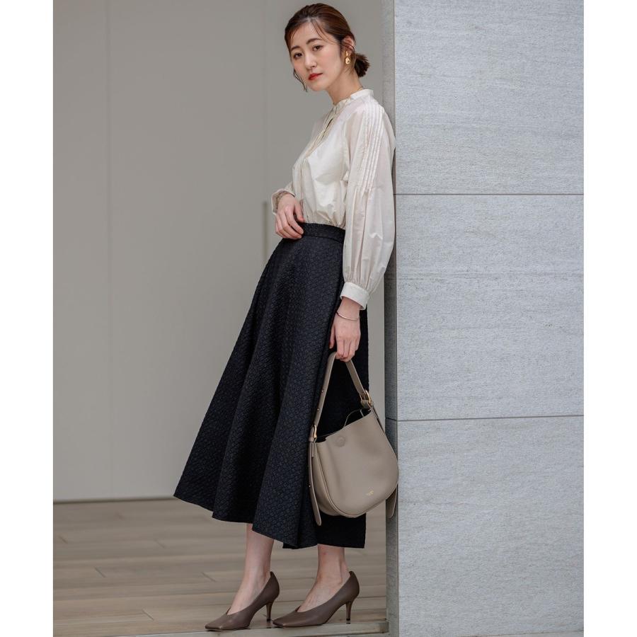 23区 【洗える】プレザンスジャカード タックスカート : マルイ