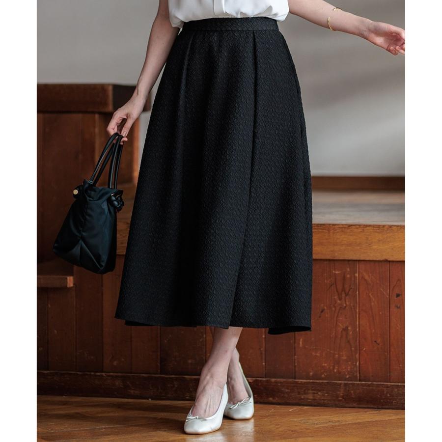 23区（ニジュウサンク） 【洗える】プレザンスジャカード タックス