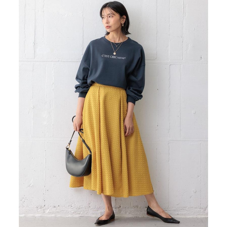 新品タグ付き【洗える】23区 プレザンスジャカードタックスカート 44 ブラック 23区 【洗える】プレザンスジャカード タックスカート