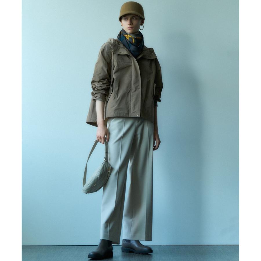 23区 【撥水加工/洗える】ブライトタフタ マウンテンパーカー