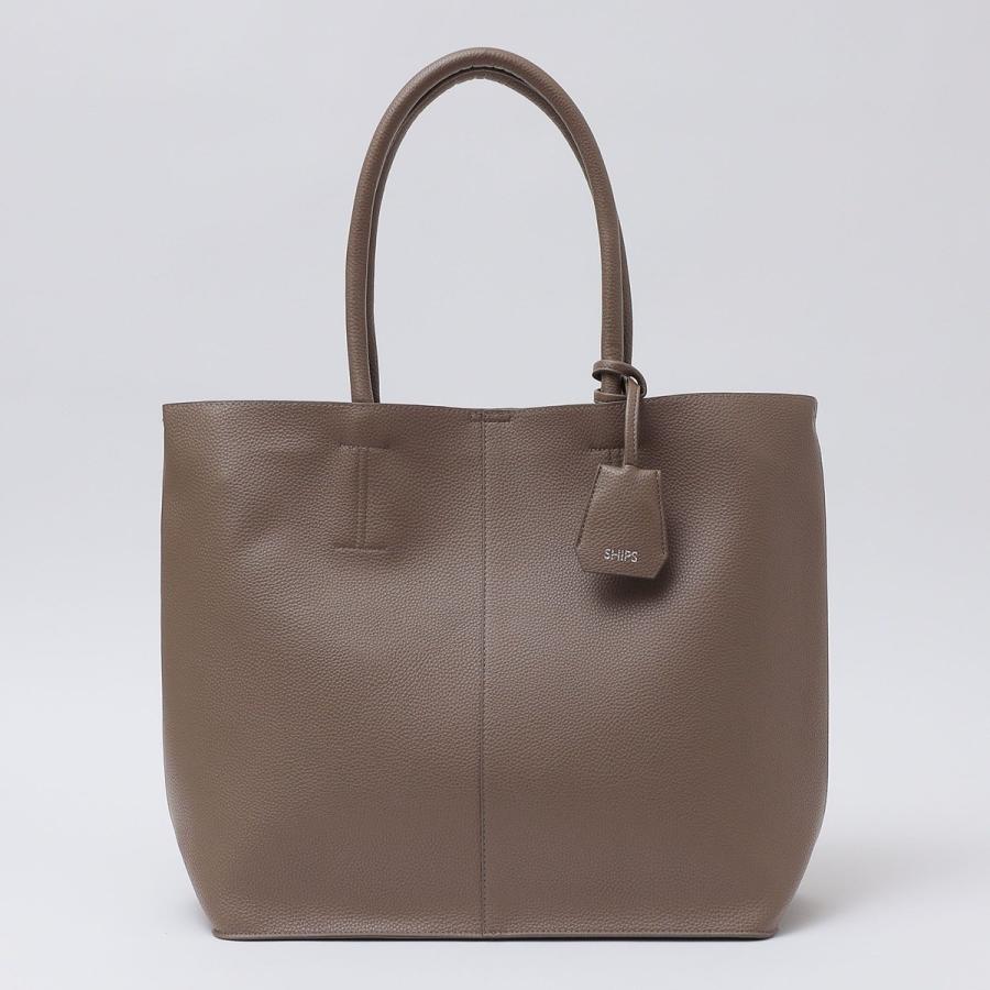 SHIPS（シップス） 【WEB限定】SHIPS: 合成皮革 ビズ トート バッグ