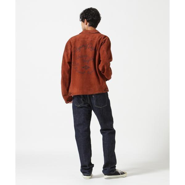 AGED SUEDE SOUVENIR JACKET ／ エイジド スウェード スーベニアジャケットの画像