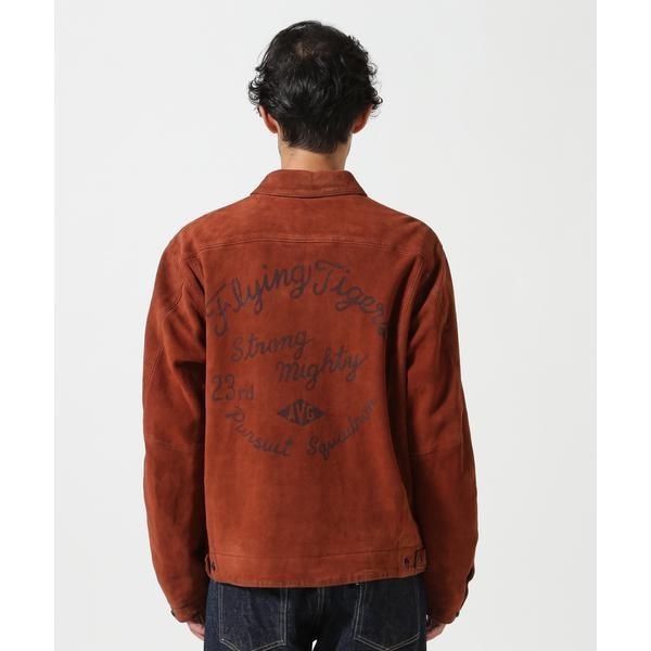 AVIREX（アヴィレックス） AGED SUEDE SOUVENIR JACKET ／ エイジド