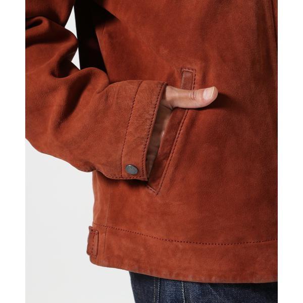 AVIREX（アヴィレックス） AGED SUEDE SOUVENIR JACKET ／ エイジド