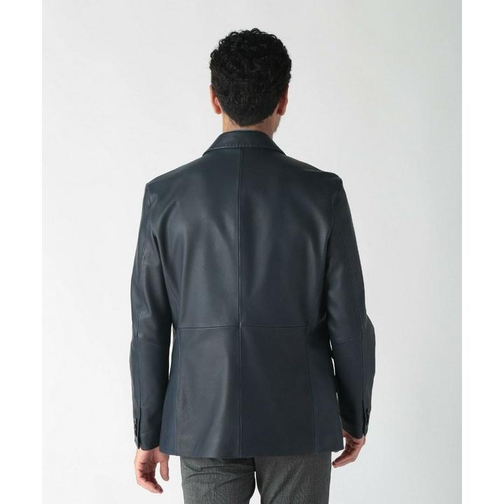 MEN'S BIGI（メンズビギ） シープレザーテーラードジャケット : マルイ