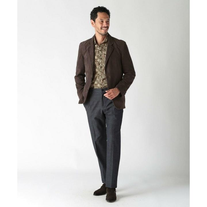 MEN'S BIGI（メンズビギ） シープレザーテーラードジャケット : マルイ