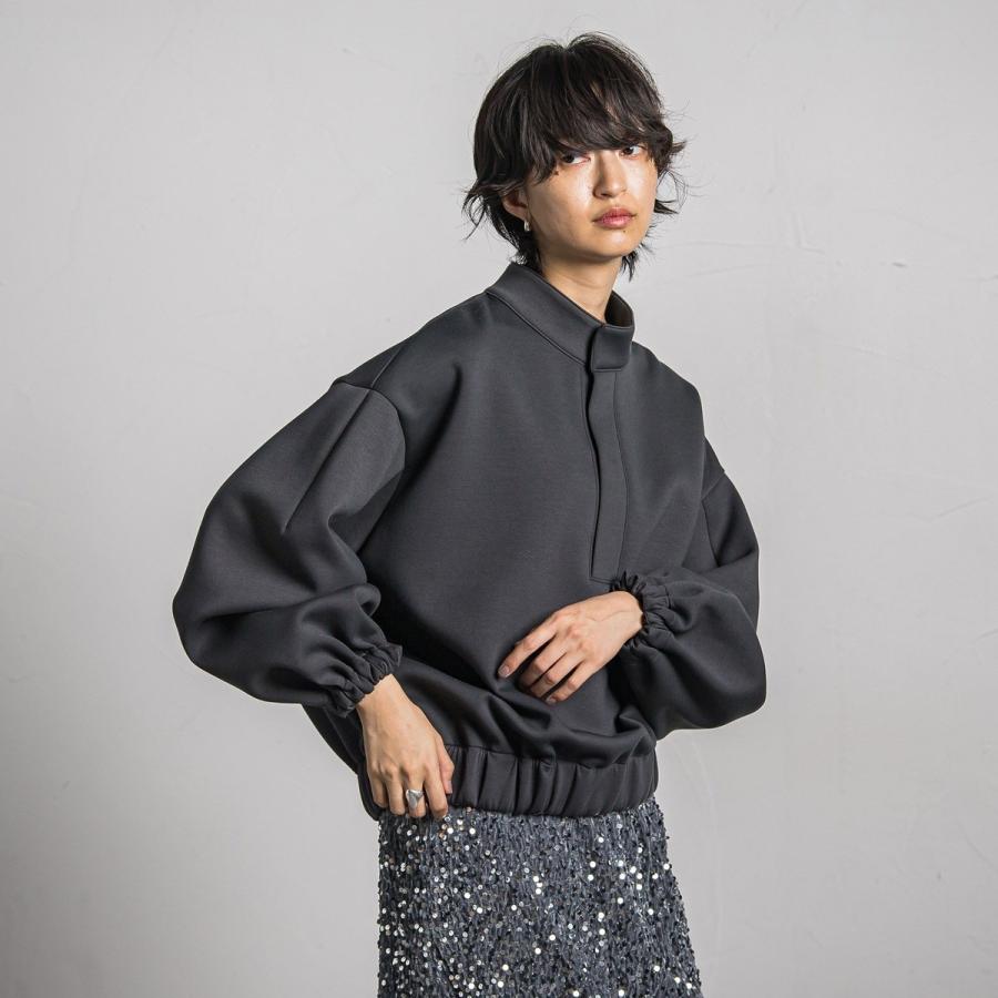 MAYSON GREY 【カタログ掲載】スキッパースウェットプルオーバー