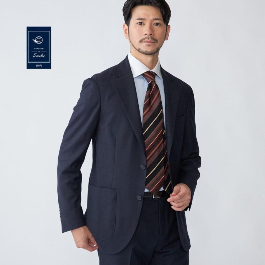 SHIPS（シップス） SHIPS: 〈セットアップ対応/手洗い可能〉ウォッシャブル サキソニー セットアップ ジャケット : マルイ(丸井 ...