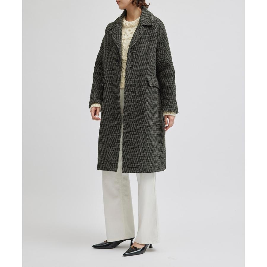 ROPE' 【COOHEM】HERRINGBONE TWEED COAT(コーヘン/ヘリンボーン