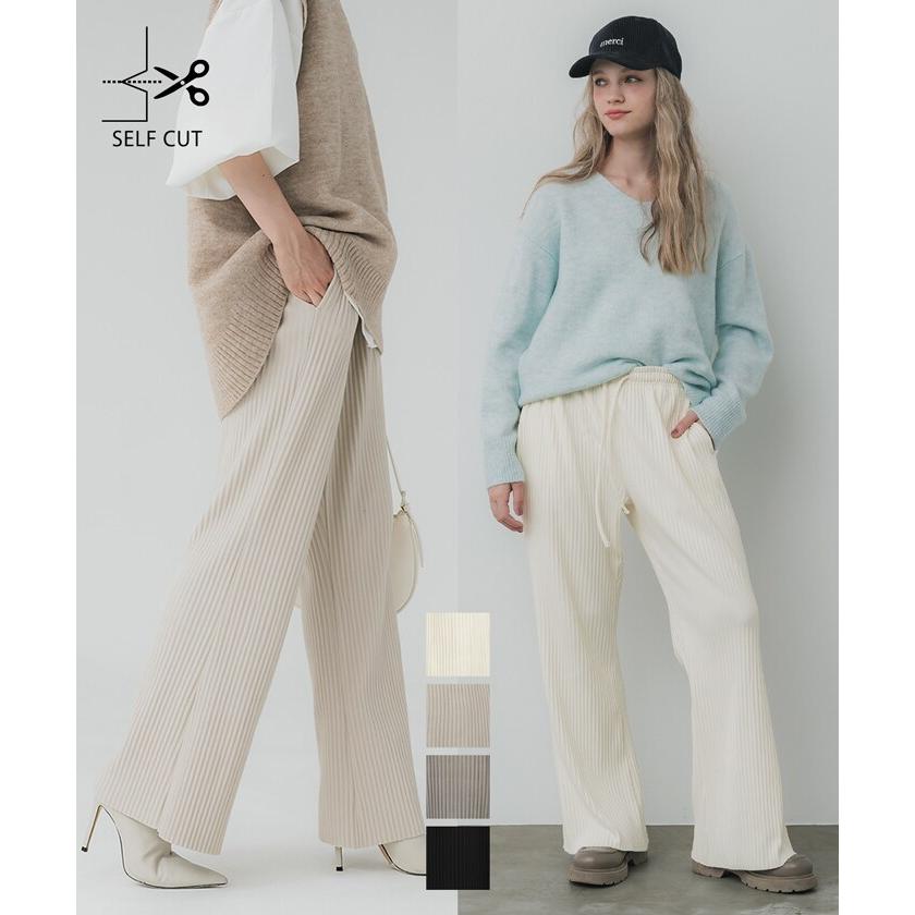 coca（コカ） 【新色登場】スムースリブパンツ 全4色 : マルイ(丸井