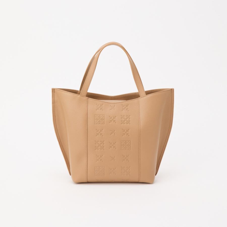 russet（ラシット） 【2024AW】モノグラムプレスミニトートバッグ(CE