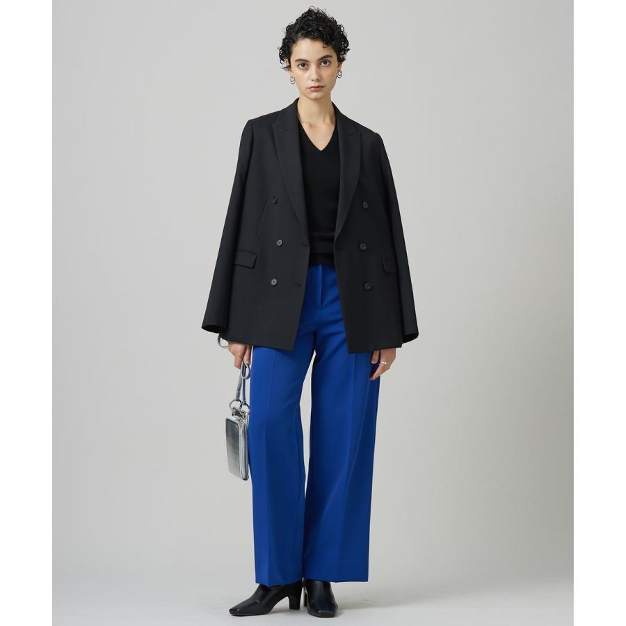 ICB（アイシービー） ウール2WAYストレッチ ダブルブレストジャケット