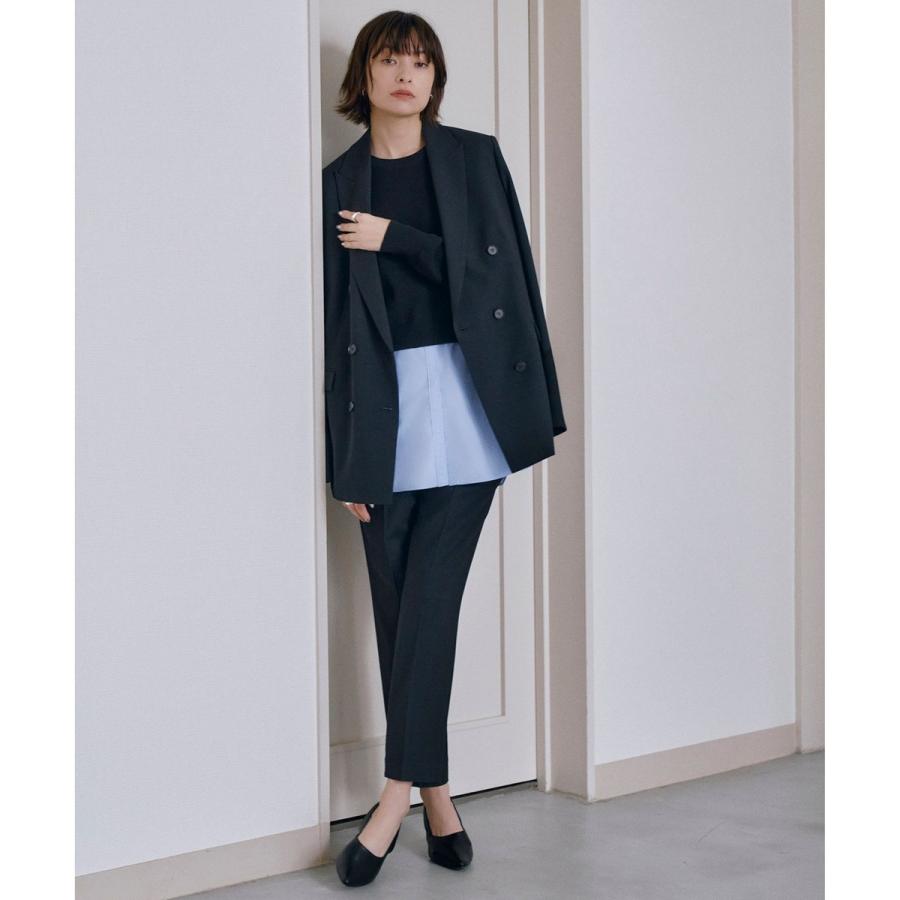 ICB（アイシービー） ウール2WAYストレッチ ダブルブレストジャケット