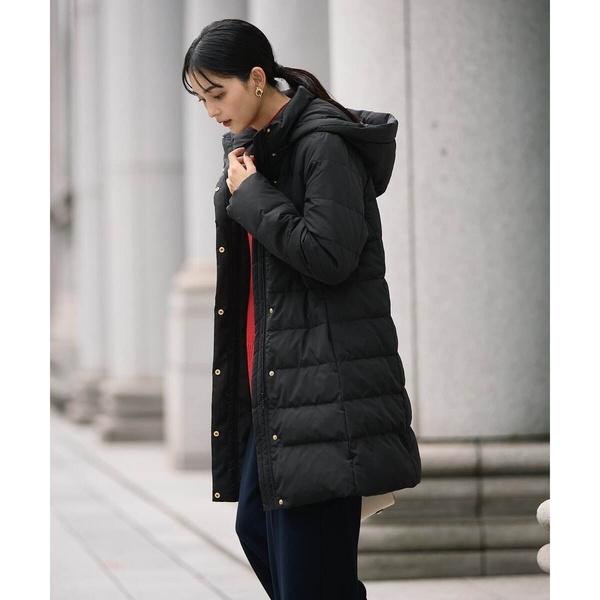 a.v.v（アー・ヴェ・ヴェ） フーデッドロングダウンコート : マルイ