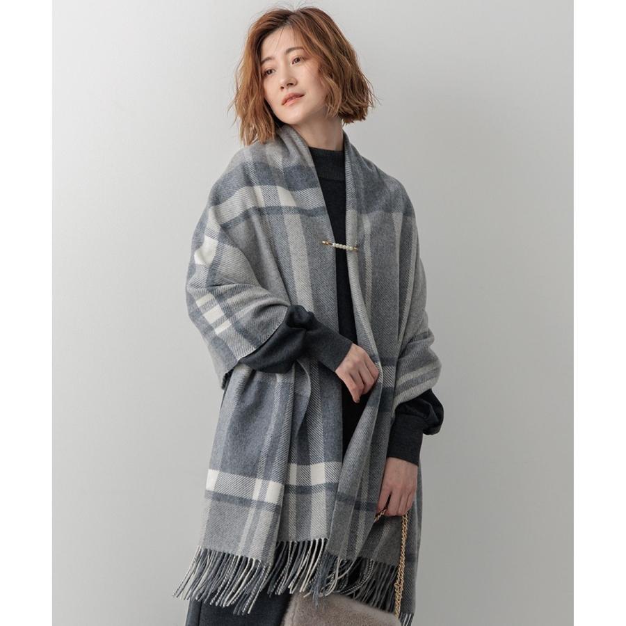 23区（ニジュウサンク） カシミヤ チェック ストール : マルイ(丸井