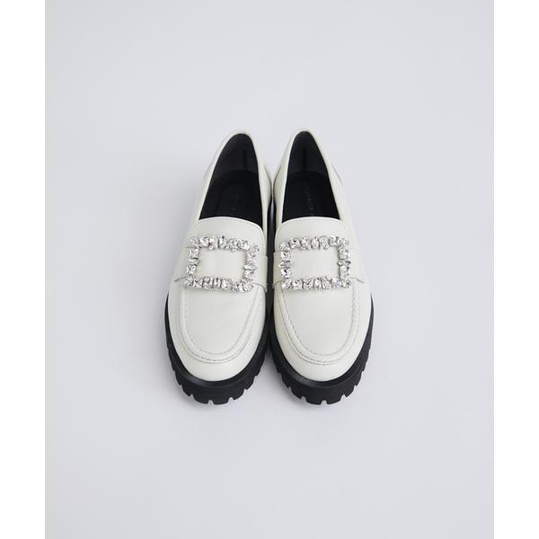 タンクソールビジューローファー