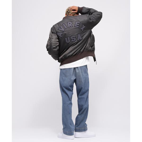 AVIREX（アヴィレックス） MA-1 SAME COLOR LOGO ／ MA-1 セイム