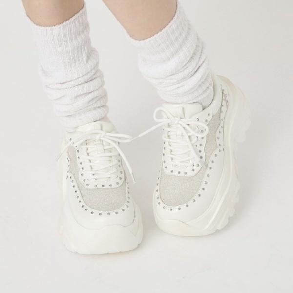 ESPERANZA（エスペランサ） スタッズ厚底スニーカー : マルイ(丸井