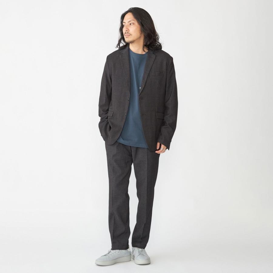 SHIPS【美品】〈手洗い可能〉デニムライク ストレッチ セットアップ SHIPS（シップス） 【WEB限定】SHIPS:〈手洗い可能〉デニムライク