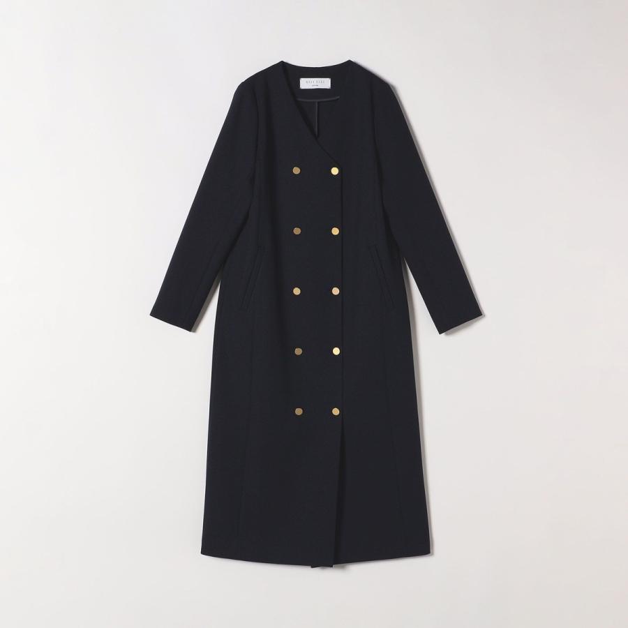 SHIPS any:〈手洗い可能〉ウールライク ダブル ジャケット ワンピース SHIPS any any:〈手洗い可能〉ウールライク ダブル ジャケット