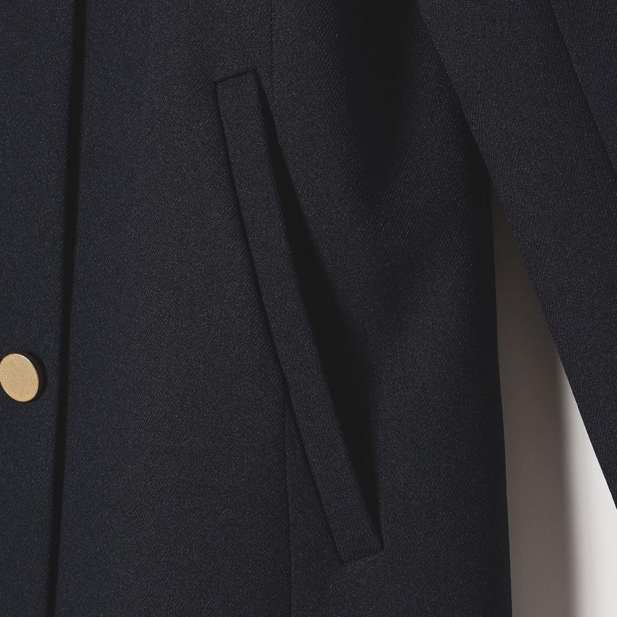 SHIPS any any:〈手洗い可能〉ウールライク ダブル ジャケット