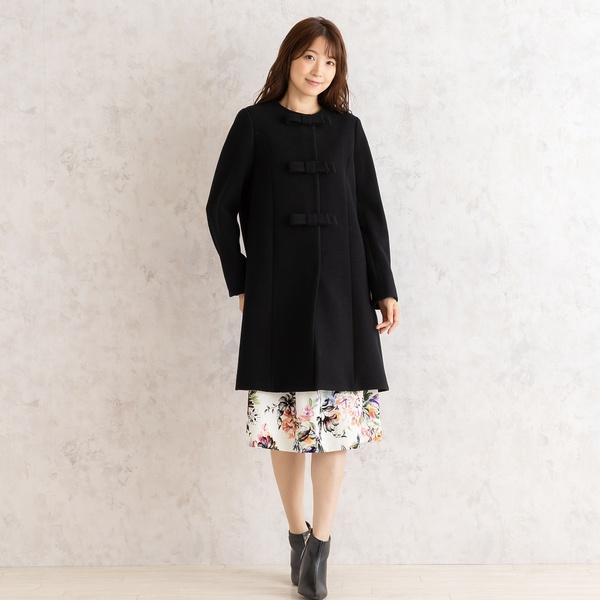 Rose Tiara（ローズティアラ） 【限定カラー】リボンウールコート