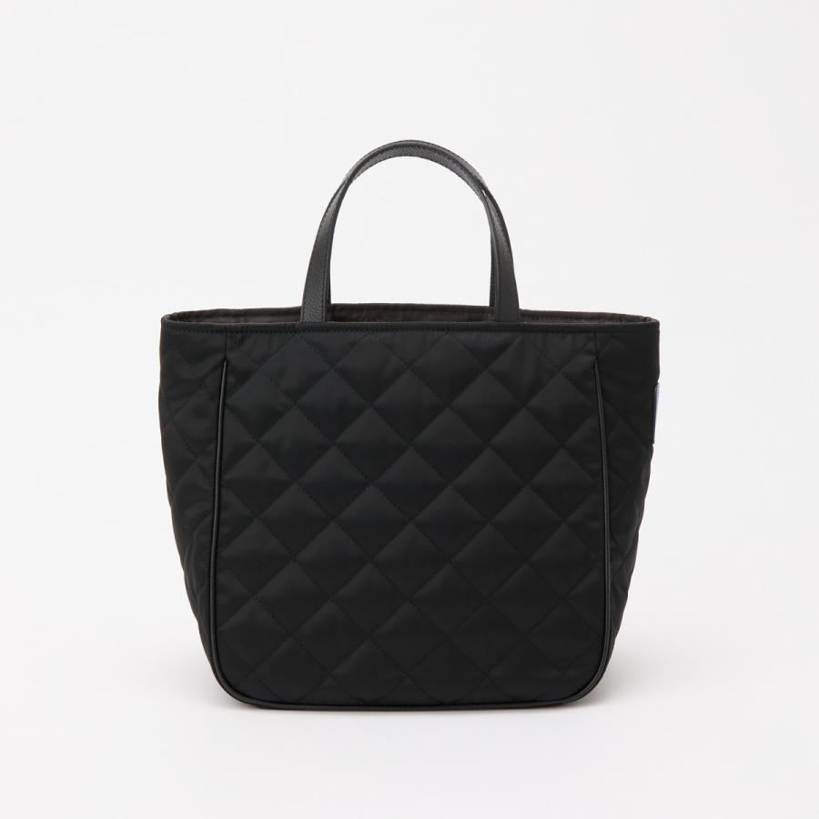 未使用級✨russet ラシット キルティングエブリデイトートバッグ ブラック russet 《WEB限定》キルティングエブリデイトートバッグ(CE-1376