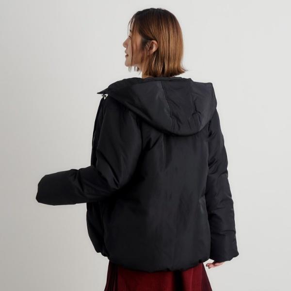 新品⭐️【grove】撥水・ステッチレスミドルダウン ジャケット コート ブラック grove（グローブ） 撥水・ステッチレスミドルダウン : マルイ(丸井