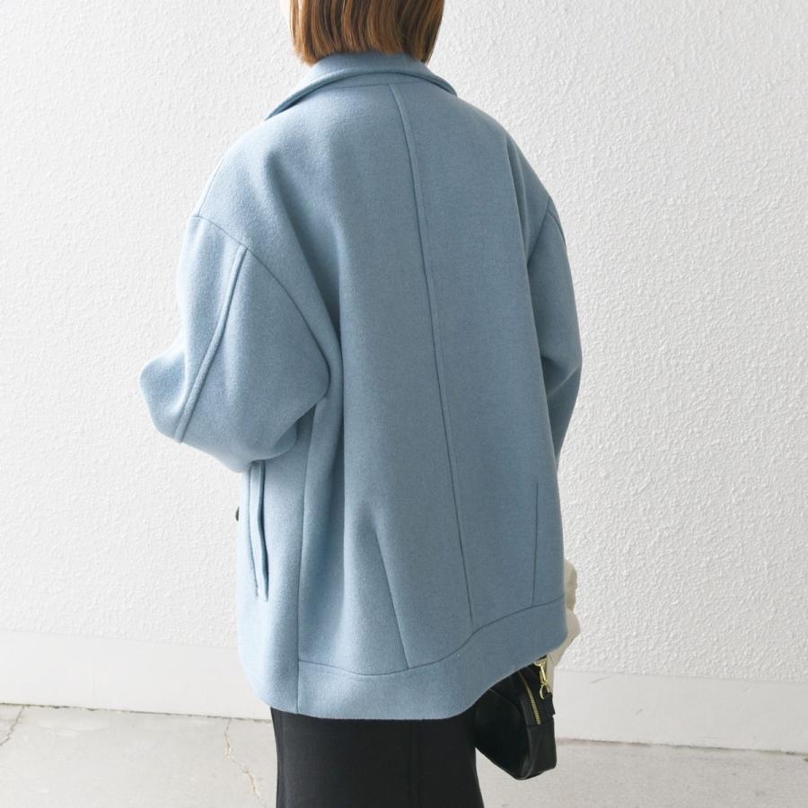 SHIPS any any: ウール ミックス コクーン ショート Pコート : マルイ