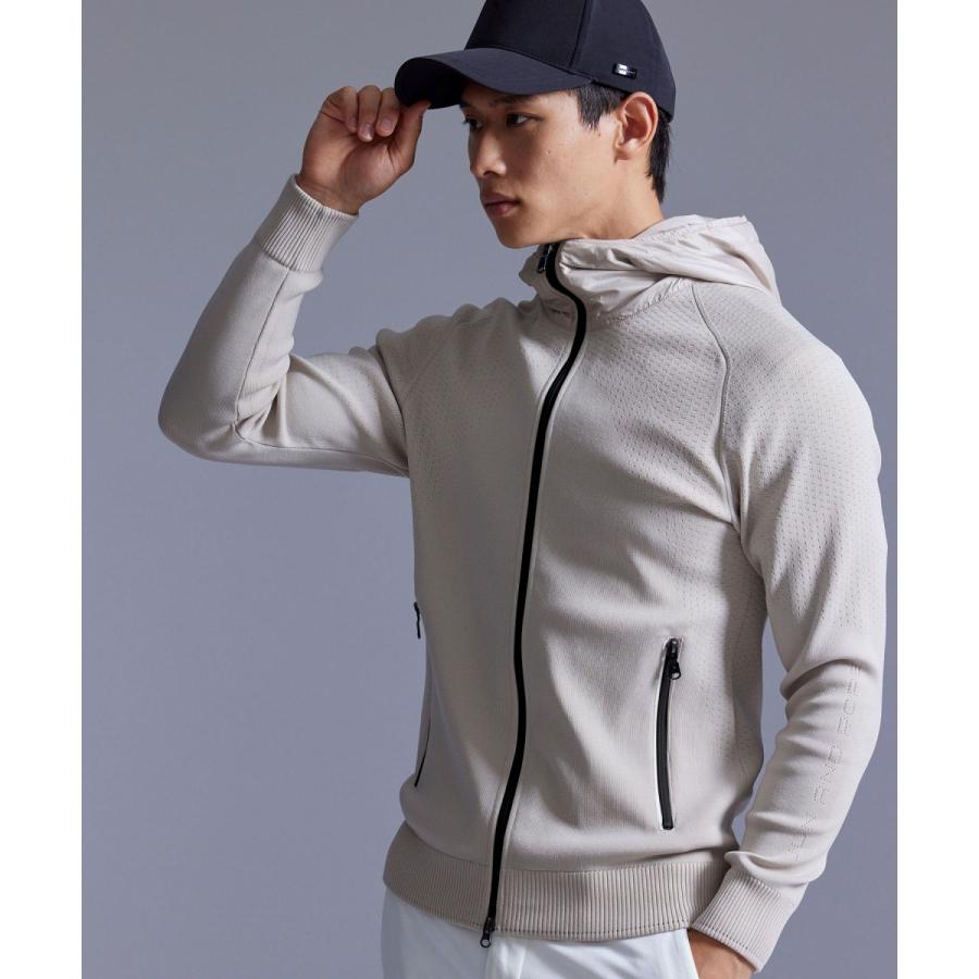 JUN&ROPE'（ジュンアンドロペ） 【NOIR】ニットパーカージャケット