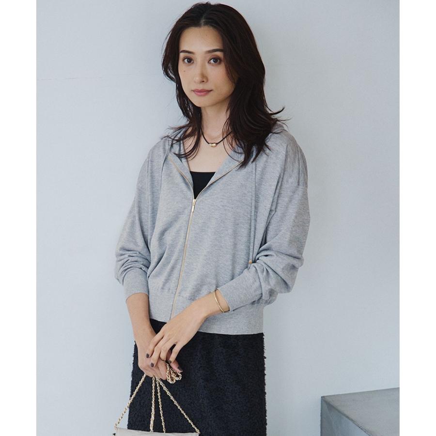 23区（ニジュウサンク） 【洗える】オータムシャイニー ニットパーカー