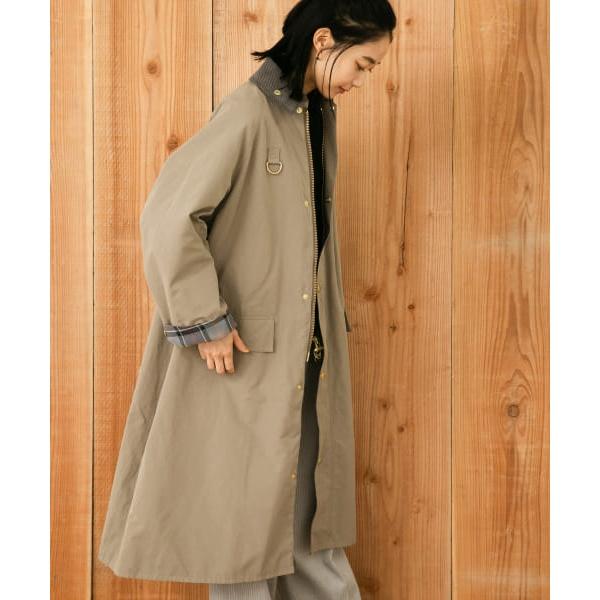 バブアー Barbour ドアーズ DOORS ロングコート ベージュ URBAN RESEARCH DOORS（アーバンリサーチドアーズ） 『別注』Barbour