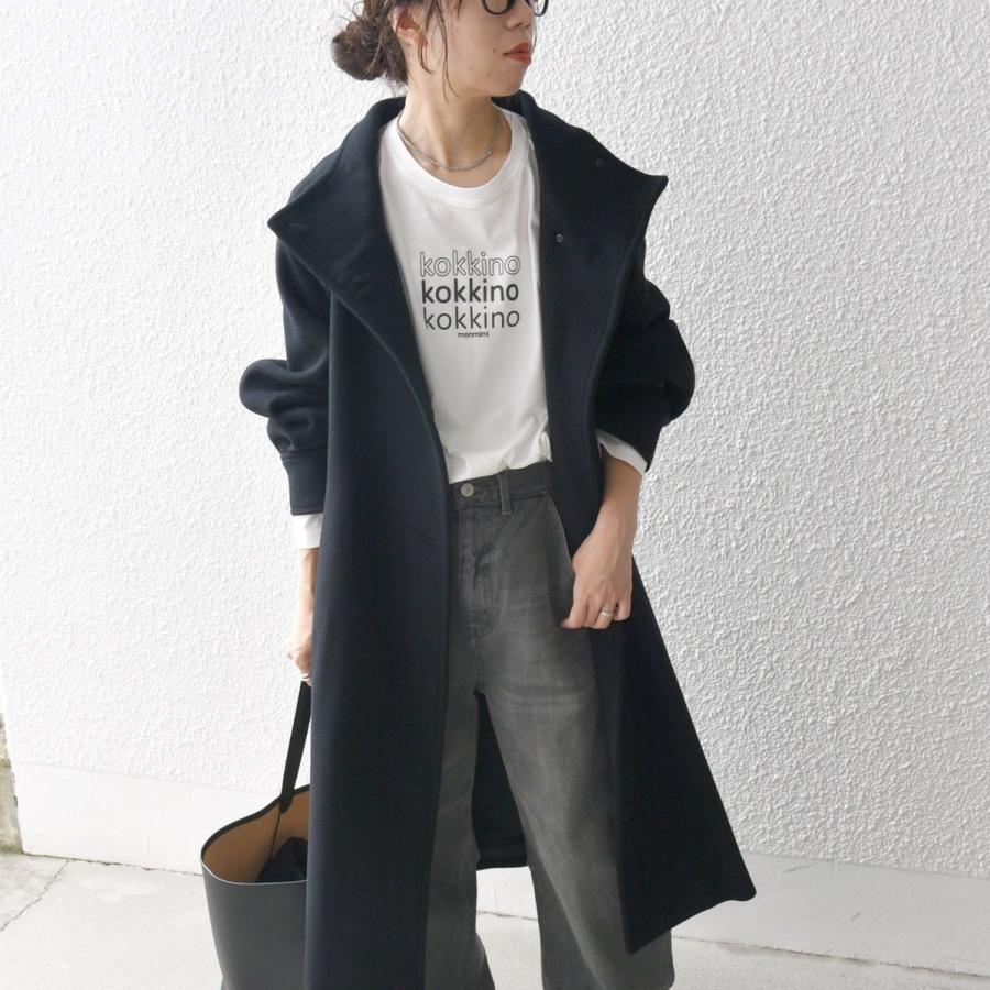 極美品 SHIPS シップス ウール100% ロングコート シングルブレスト M 0101marui_ce0173682601