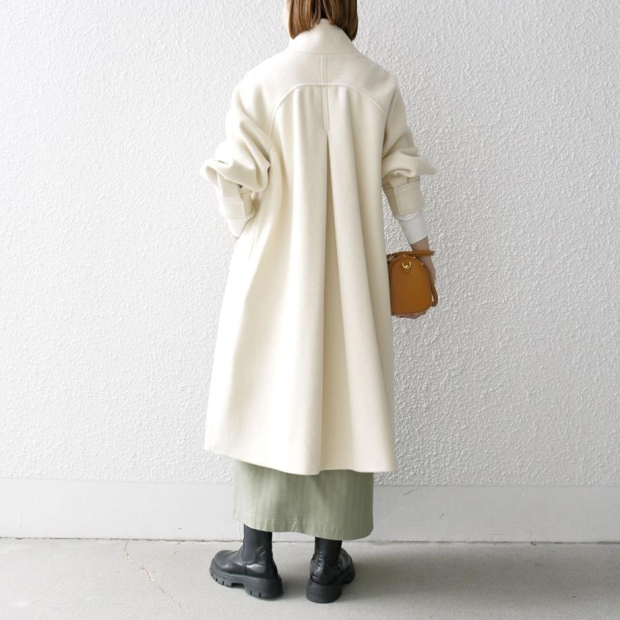 SHIPS any スタンド＆ダブル ウールコート　新品未使用タグ付き　38 セール】 SHIPS any: PONTETORTO スタンド & ダブル カラー コート