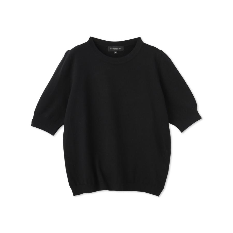 LAUTREAMONT DE CLASSE 5分袖ニットプルオーバー≪手洗い可能