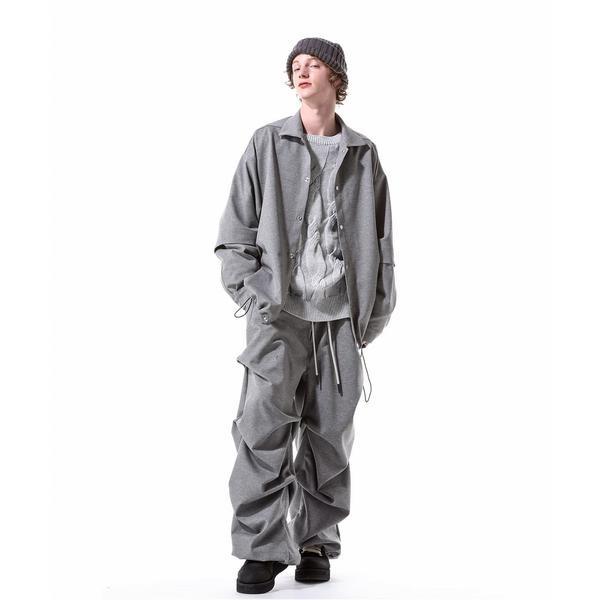 A.F ARTEFACT／エーエフ・アーティファクト／Serge Tuck Wide Pantsの画像
