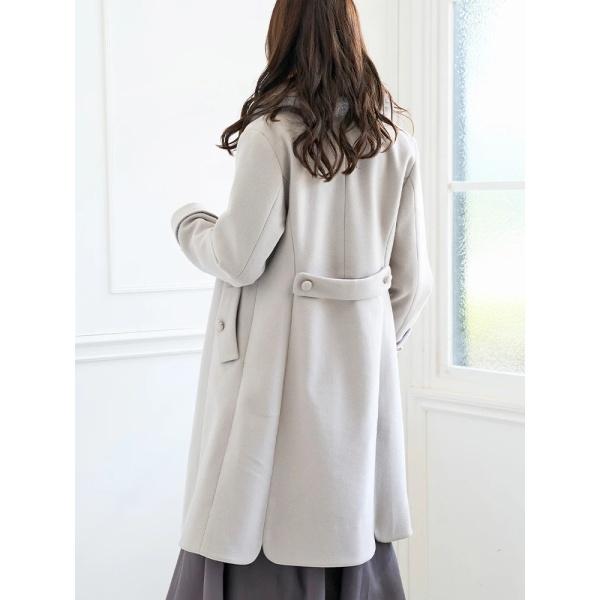 ホワイトウールロングコート ファー付き 楽天市場】ダウンコート コート レディース 冬 ダウンジャケット