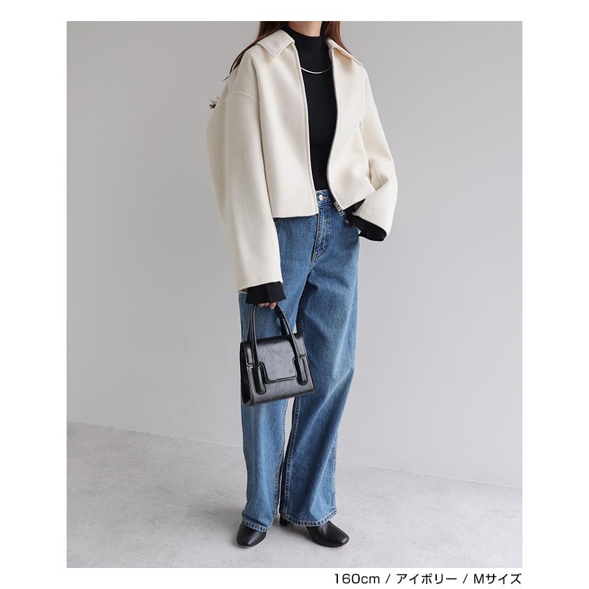 ELLIE リバーショートアウター ネイビー 楽天市場】evernavy エバーネイビー リバー ジップ ショート