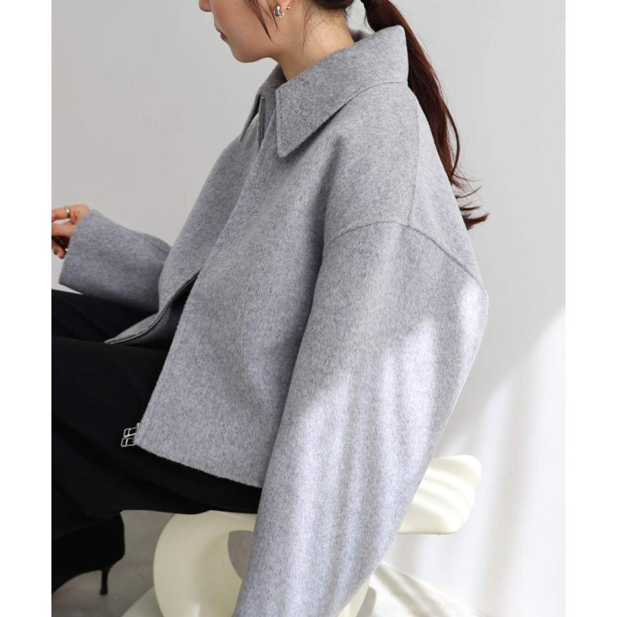 リバー ジップ ショート コート evernavy エバーネイビー : マルイ