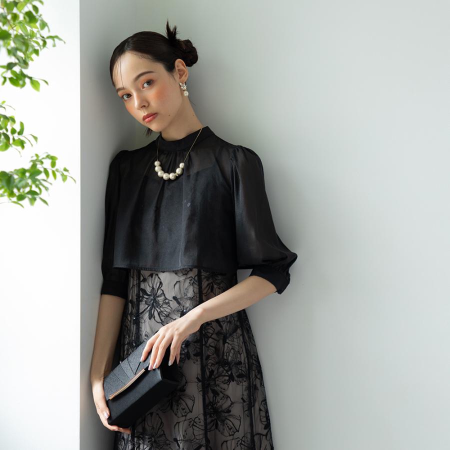 フォルムフォルマ（form forma）/【formformaオリジナル】刺繍レース ワンピースドレス/結婚式/パーティー/クルージング form forma（フォルムフォルマ） 【formformaオリジナル】刺繍レース