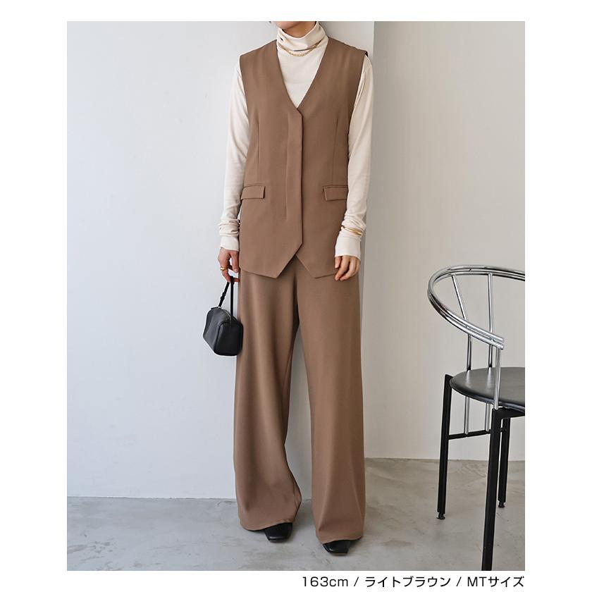 ノーカラー ベスト evernavy エバーネイビー : マルイ(丸井)Yahoo!店