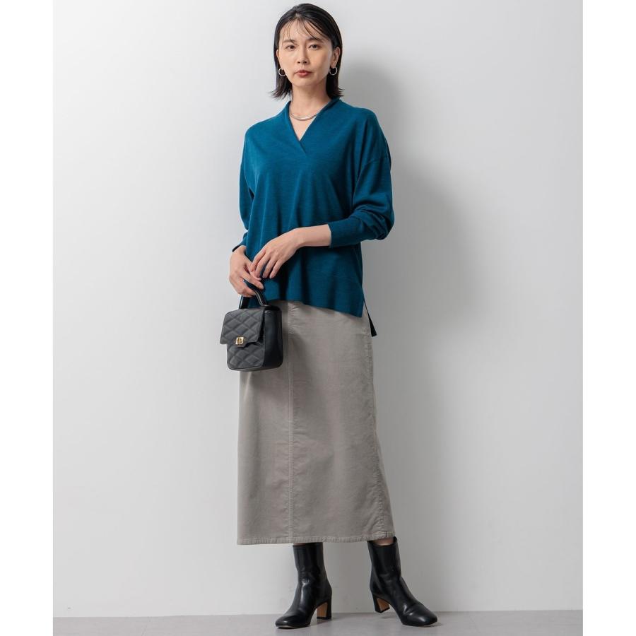 23区（ニジュウサンク） 【洗える】23区DENIM ベルベットストレッチ A