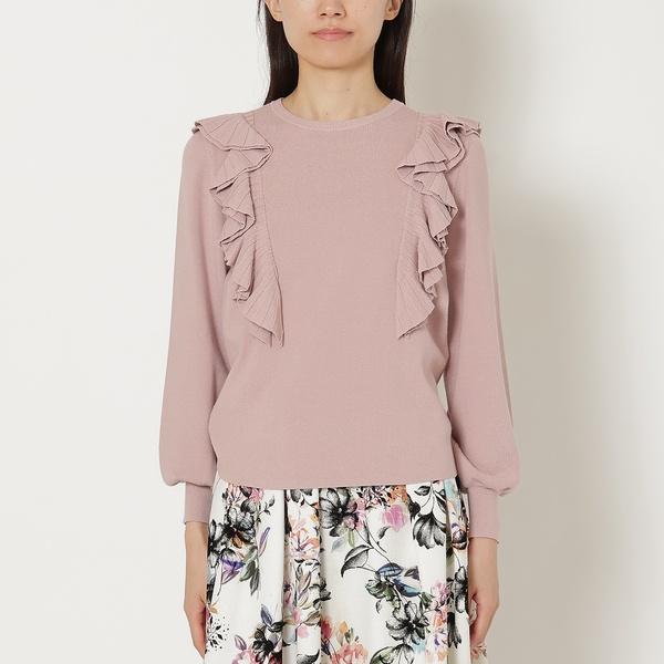 Rose Tiara（ローズティアラ） ラッフルフリルニット : マルイ(丸井